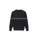 Men's Knitted Ottoman Stitch Stretchable Slim Fit Pullover